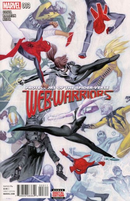 Web Warriors #3A (Julian Totino Tedesco Regular) Cover