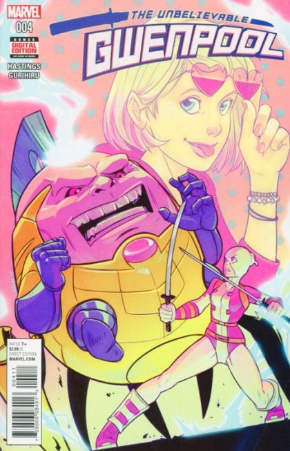 The Unbelievable Gwenpool #4A (Stacey Lee Regular) Cover