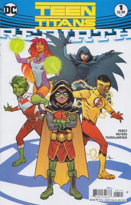 Teen Titans: Rebirth #1B (Evan 'Doc' Shaner Variant) Cover