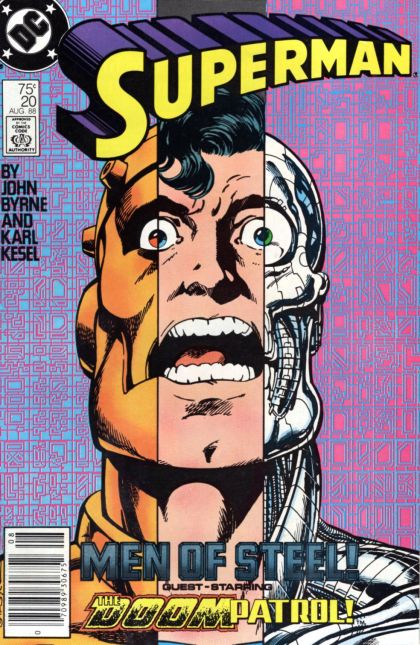 Superman, Vol. 2 #20B (Newsstand Edition) Cover