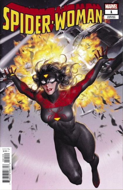 Spider-Woman, Vol. 7 #1T (Variant Junggeun Yoon New Costume Cover) Cover