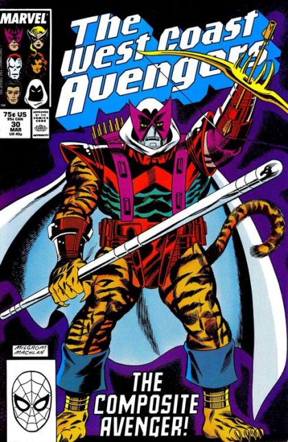 The West Coast Avengers, Vol. 2 #30A (Direct Edition) Cover