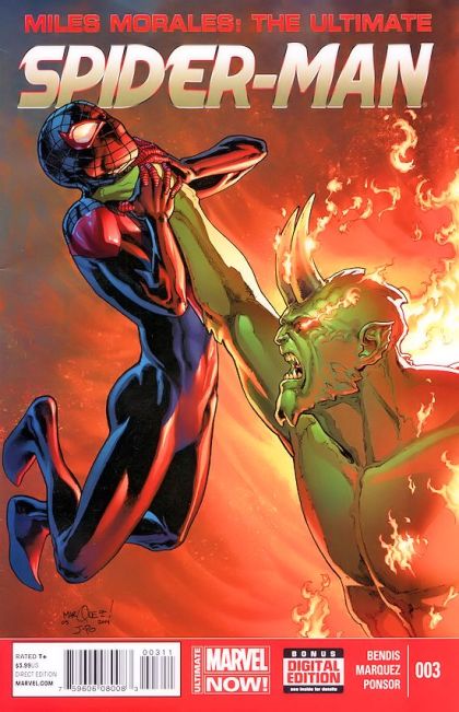 Miles Morales: The Ultimate Spider-Man #3A (David Marquez Regular) Cover