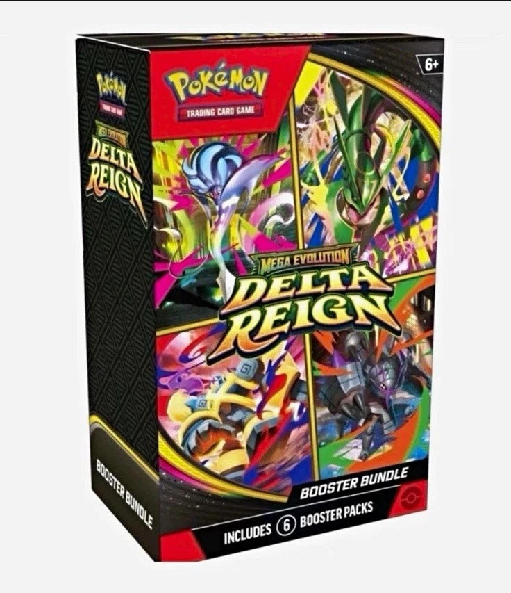Pokemon TCG Delta Reign Booster Bundle New & Sealed - PRESALE - 11-06-2026