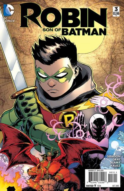 Robin: Son of Batman #3A (Patrick Gleason Regular Cover) Cover