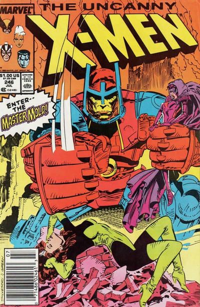 Uncanny X-Men, Vol. 1 #246B (Newsstand Edition) Cover