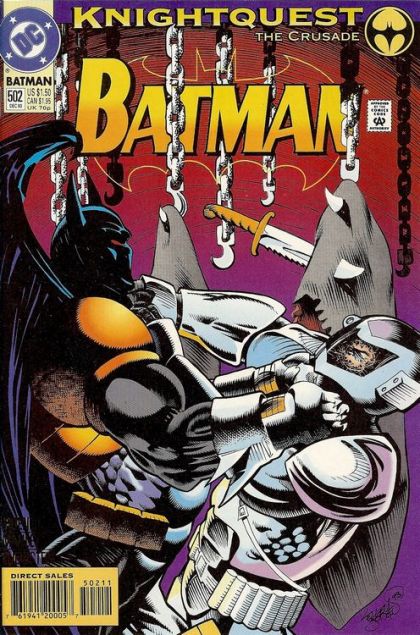 Batman, Vol. 1 #502A (Direct Edition) Cover