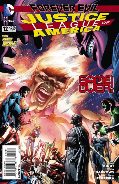 Justice League of America, Vol. 3 #12A (Eddy Barrows Regular Cover) Cover