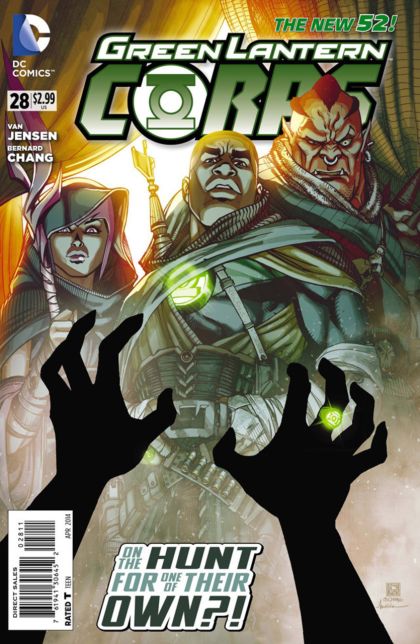 Green Lantern Corps, Vol. 2 #28A (Bernard Chang Regular) Cover