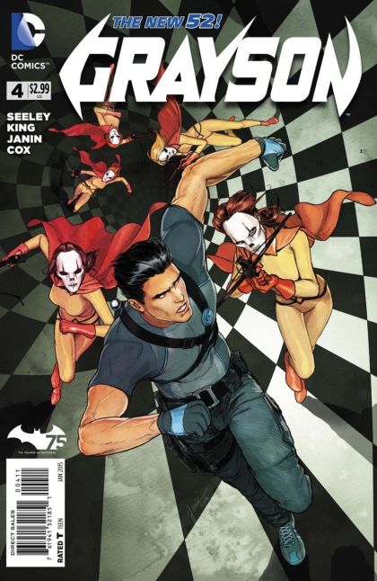 Grayson #4A (Direct Edition) Cover