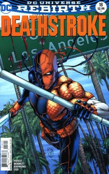 Deathstroke, Vol. 4 #18B (Variant Shane Davis Cover) Cover