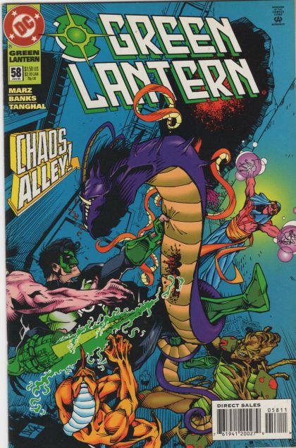 Green Lantern, Vol. 3 #58A (Direct Edition) Cover