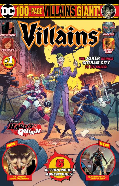 DC Villains Giant #1 (Riley Rossmo & Ivan Plascencia Regular) Cover