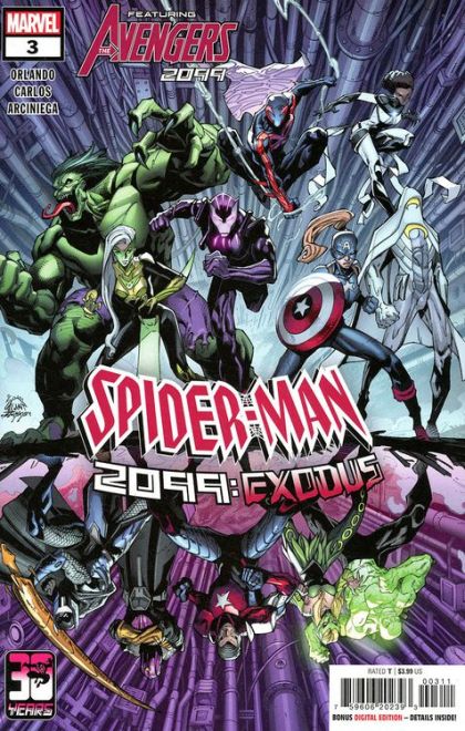 Spider-Man 2099: Exodus #3A (Regular Ryan Stegman Cover) Cover