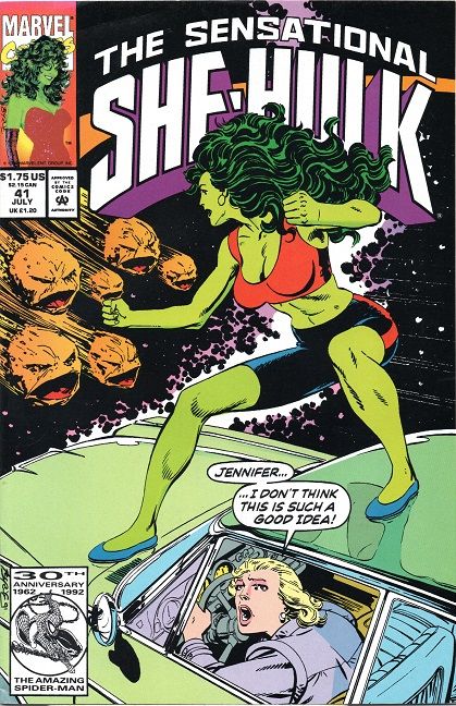 The Sensational She-Hulk, Vol. 1 #41A (Direct Edition) Cover