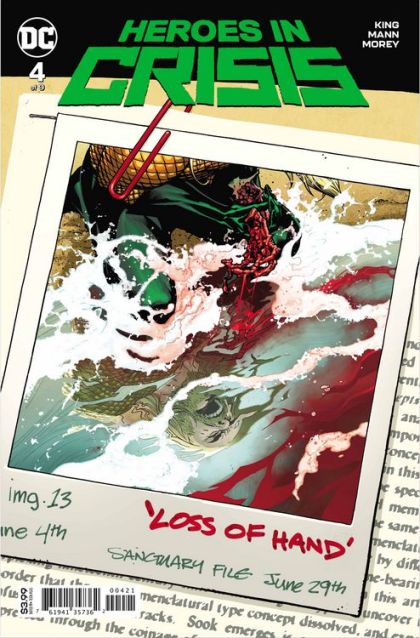 Heroes in Crisis #4B (Ryan Sook Variant) Cover