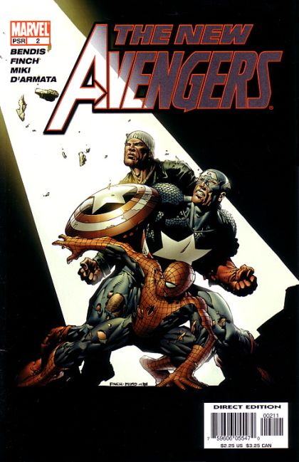 New Avengers, Vol. 1 #2A (David Finch Regular) Cover
