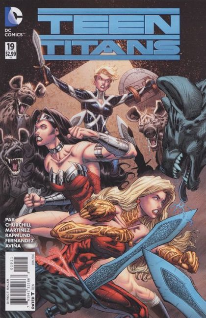 Teen Titans, Vol. 5 #19A (Ian Churchill Regular) Cover