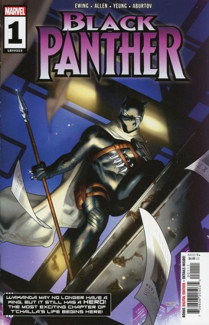 Black Panther, Vol. 9 #1A (Taurin Clarke Regular) Cover