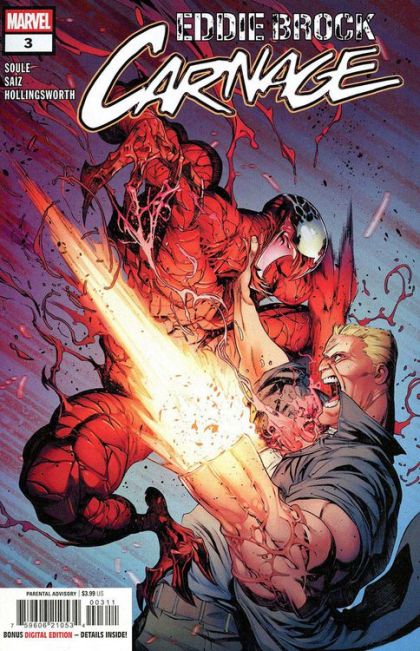 Eddie Brock: Carnage #3A (Iban Coello Regular) Cover