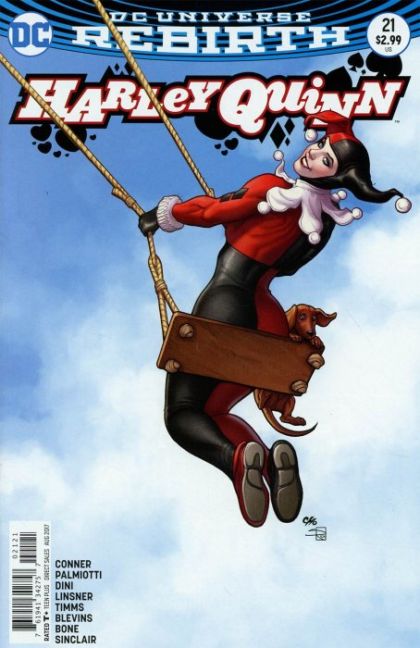 Harley Quinn, Vol. 3 #21B (Variant Frank Cho Cover) Cover