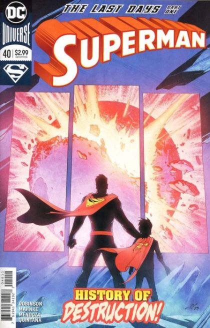 Superman, Vol. 4 #40A (Viktor Bogdanovic Regular) Cover