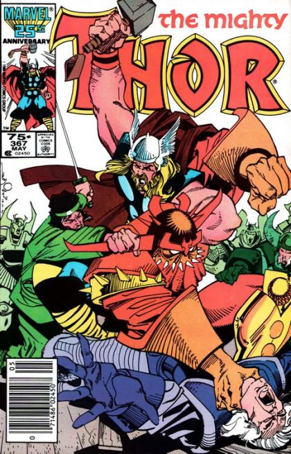 Thor, Vol. 1 #367B (Newsstand Edition) Cover