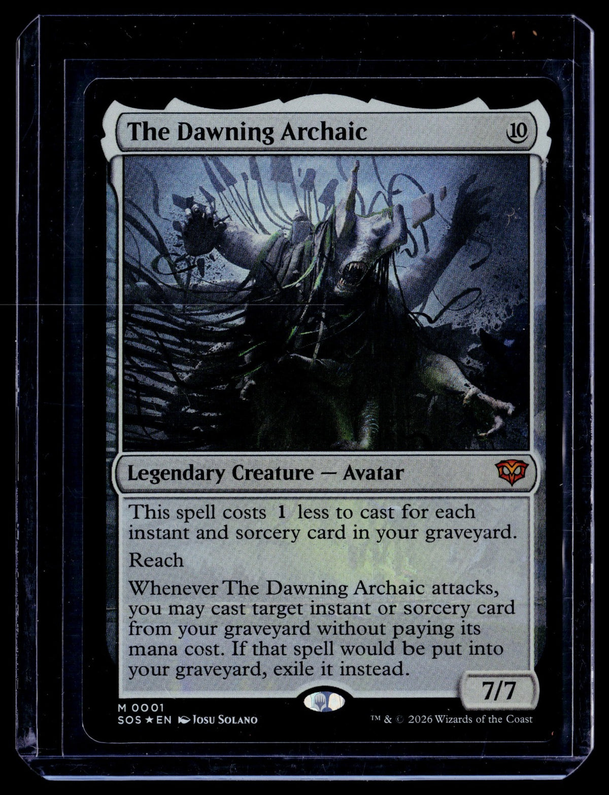 The Dawning Archaic M Secrets of Strixhaven 1 NM