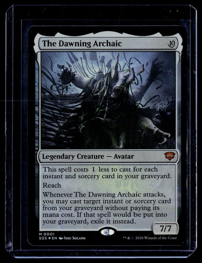 The Dawning Archaic M Secrets of Strixhaven 1 NM