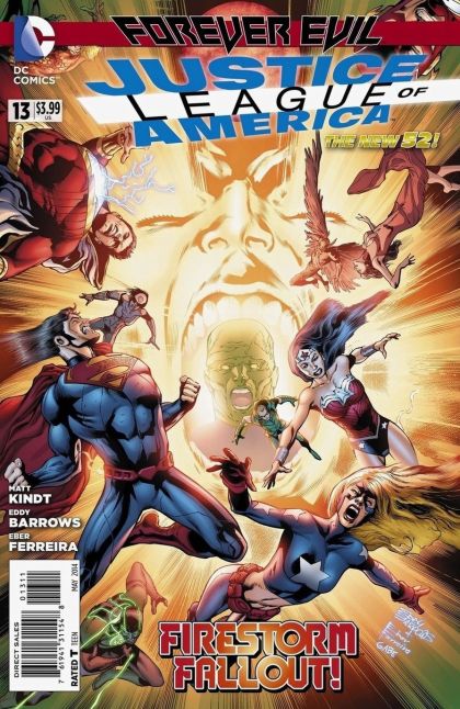 Justice League of America, Vol. 3 #13A (Eddy Barrows Regular Cover) Cover