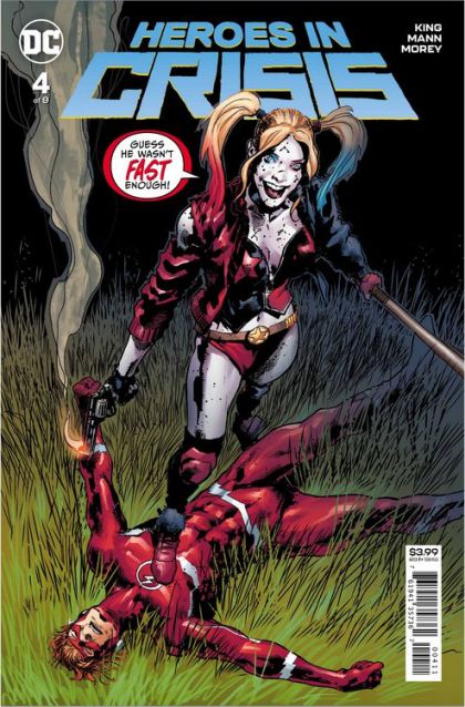 Heroes in Crisis #4A (Trevor Hairsine Regular) Cover