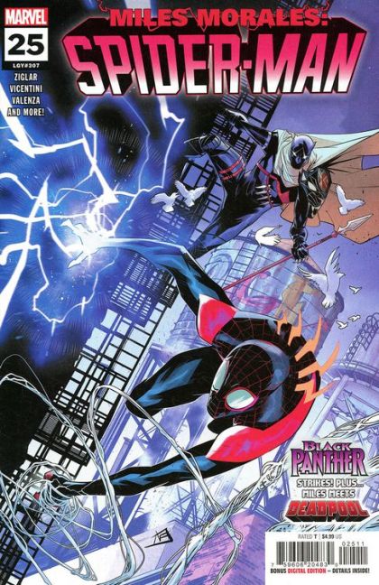 Miles Morales: Spider-Man, Vol. 2 #25A (Federico Vicentini Regular) Cover