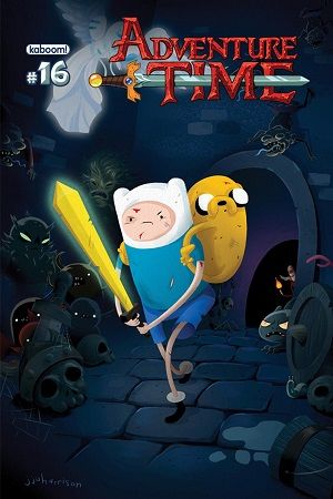 Adventure Time (Boom! Studios) #16B (JJ Harrison Variant) Cover