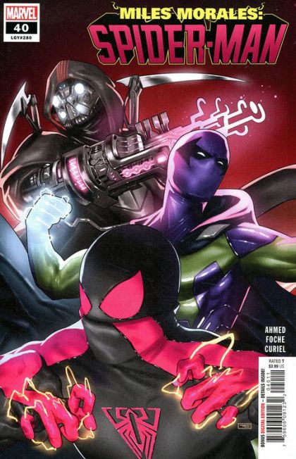 Miles Morales: Spider-Man, Vol. 1 #40A (Taurin Clarke Regular) Cover