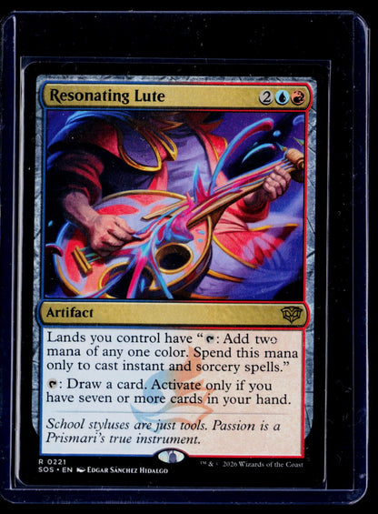Resonating Lute R Secrets of Strixhaven 221 NM