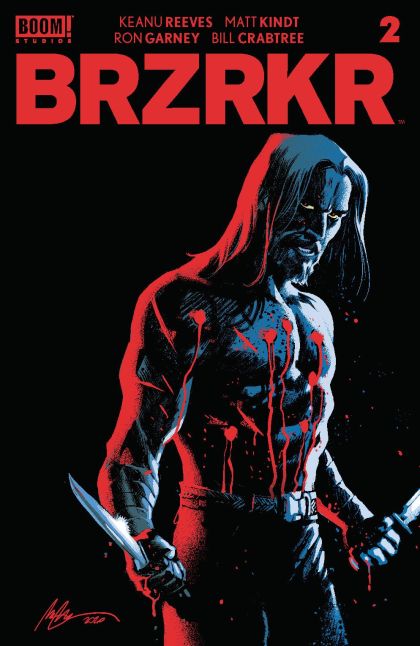 BRZRKR #2D (Rafael Albuquerque Foil Variant) Cover
