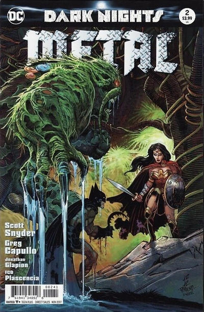 Dark Nights: Metal #2D (John Romita Jr. Variant) Cover