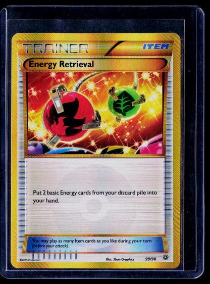 Energy Retrieval Holo Secret Rare XY - Ancient Origins 99/98 NM