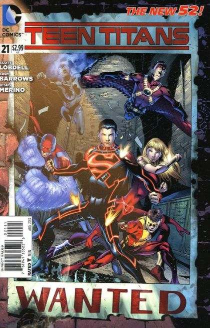 Teen Titans, Vol. 4 #21A (Eddy Barrows Regular) Cover
