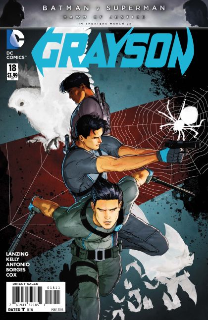 Grayson #18A (Regular Mikel Janin Cover) Cover