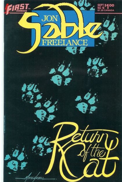 Jon Sable, Freelance #16 Cover