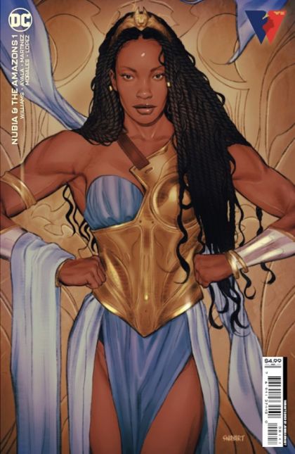 Nubia and the Amazons #1D (Joshua Swaby Variant) Cover