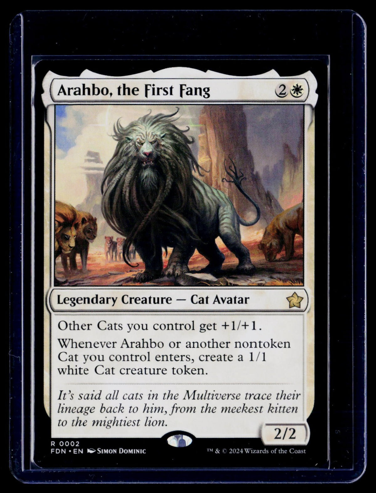 Arahbo, the First Fang R Foundations 2 NM