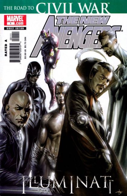 New Avengers: Illuminati, Vol. 1 #1A (Gabriele Dell'Otto Cover) Cover