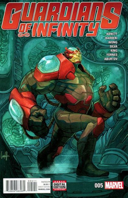 Guardians of Infinity #5 Cover