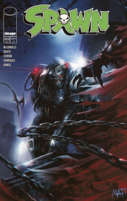 Spawn #353B (Francesco Mattina Variant) Cover