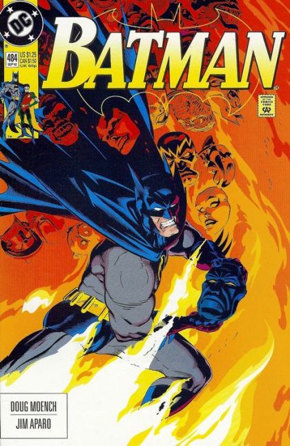 Batman, Vol. 1 #484A (Direct Edition) Cover