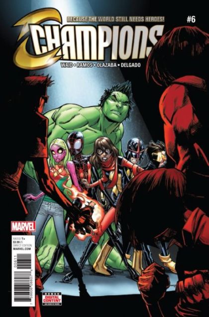 Champions, Vol. 2 (Marvel) #6A (Humberto Ramos Regular) Cover