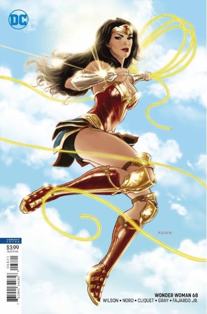 Wonder Woman, Vol. 5 #68B (Kaare Andrews Variant) Cover