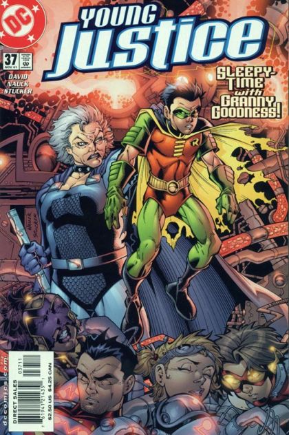 Young Justice, Vol. 1 #37 Cover
